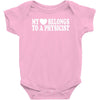 my heart physicist Baby Onesie
