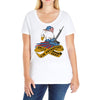 patriotism Ladies Curvy T-Shirt
