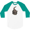 cute cat 3/4 Sleeve Shirt
