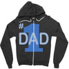 1 dad (2) Zipper Hoodie