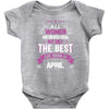 All Women Created Equal But The Best Born In April Baby Onesie
