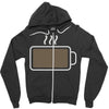 fully charged Zipper Hoodie