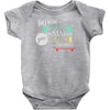 do more makes you happy skateboard Baby Onesie