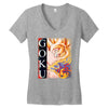 Goku Women's V-Neck T-Shirt