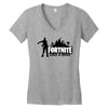 Fortnite Like A Boss Women's V-Neck T-Shirt