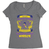 Never Underestimate the Strength of a Bladder Cancer Warrior Being Women's Triblend Scoop T-shirt
