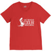 robot dinosaur V-Neck Tee