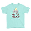 no spoilers... or i'll kill you Youth Tee