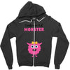 Creating a Lil Monster Baby Girl Zipper Hoodie