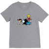 part time job   rock construction V-Neck Tee