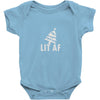 lit af Baby Onesie