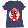 deadpool Ladies Fitted T-Shirt