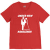 under new management funny V-Neck Tee