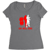 job well done batle royal gaming Women's Triblend Scoop T-shirt