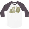 we give a hoot 3/4 Sleeve Shirt
