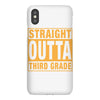 straight outta third grade iPhoneX Case