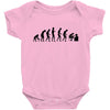 evolution computer Baby Bodysuit