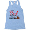 Just A Girl In Love With Her Heavy Equıpment Operator Racerback Tank