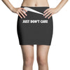 just don't care Mini Skirts