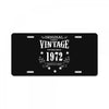 original parts vintage established 1972 perfectly aged License Plate