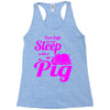 pig lover Racerback Tank