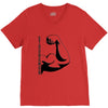 stong man V-Neck Tee
