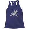 tornado bundeswehr aircraft airplane bomber nato jet Racerback Tank