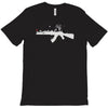 banksy style ak47 art   funny T-Shirt