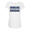 hawkins power and light 2 Maternity Scoop Neck T-shirt