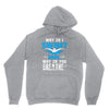 why do i swim why do you breath Unisex Hoodie