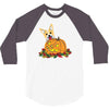 corgi pumpkin 3/4 Sleeve Shirt