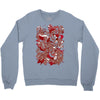 rood en wit Crewneck Sweatshirt