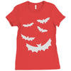 flying bats Ladies Fitted T-Shirt