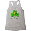 ireland shamrock Racerback Tank