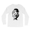 snow white Long Sleeve Shirts