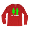life is simple funny Long Sleeve Shirts