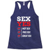 Sex Yes Please Racerback Tank
