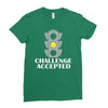 challenge stoplight Ladies Fitted T-Shirt