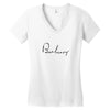 blueberry Women's V-Neck T-Shirt