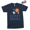 spacex don't panic in space Exclusive T-shirt