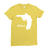 ishoot   camera photographer trained shooting funny gun photo gift tee Ladies Fitted T-Shirt