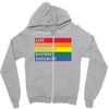 Life Healing Sunlight Nature Serenity Zipper Hoodie