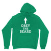 obey the beard funny Unisex Hoodie