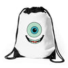 mike wazowski monstres Drawstring Bags