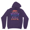 only the best dads get promoted to papa Hoodie