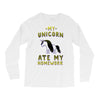 my unicorn ate my homework Long Sleeve Shirts