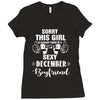 sorry this girl is already taken by a super sexy december boyfriend Ladies Fitted T-Shirt