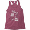 i just want to drink coffee &amp; bake things Racerback Tank