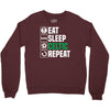 eat sleep celtic Crewneck Sweatshirt