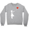 banksy style Crewneck Sweatshirt
